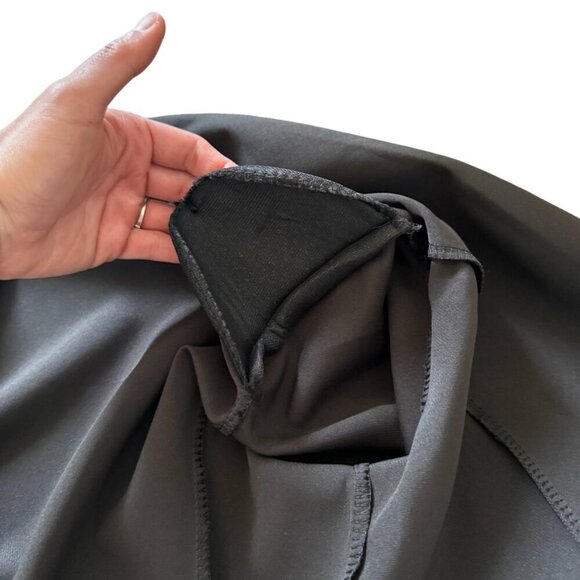 Drape Open Front Blazer Jacket Black Size Small - Picture 3 of 7